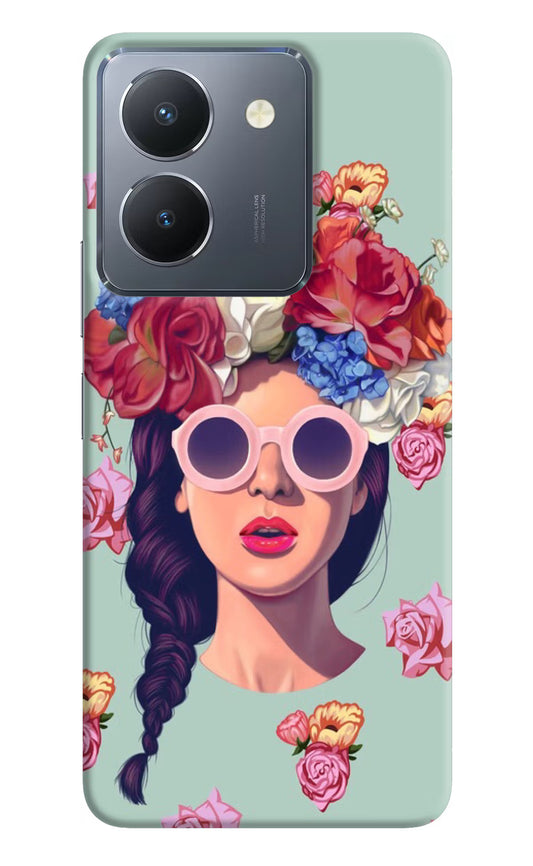 Pretty Girl Vivo Y36 Hard Case Back Cover by Casekaro