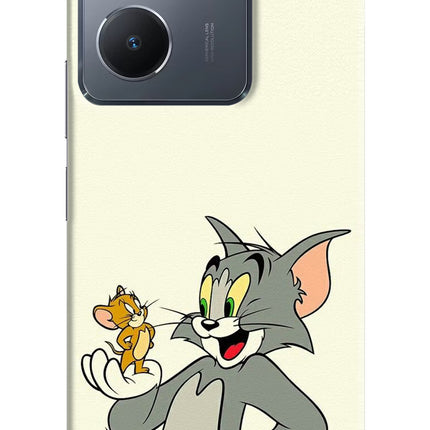 Tom & Jerry Vivo Y36 Hard Case Back Cover by Casekaro