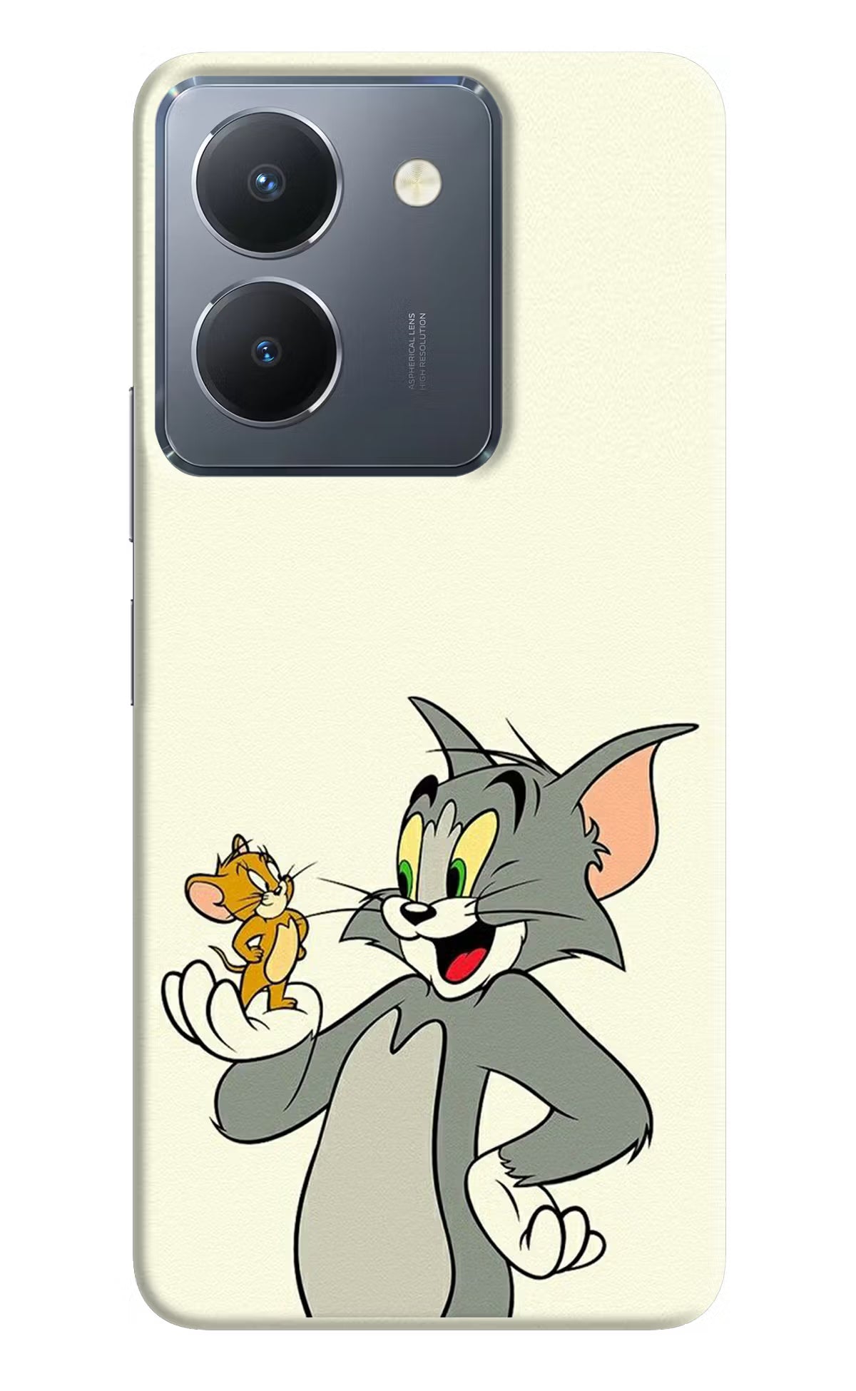 Tom & Jerry Vivo Y36 Hard Case Back Cover by Casekaro