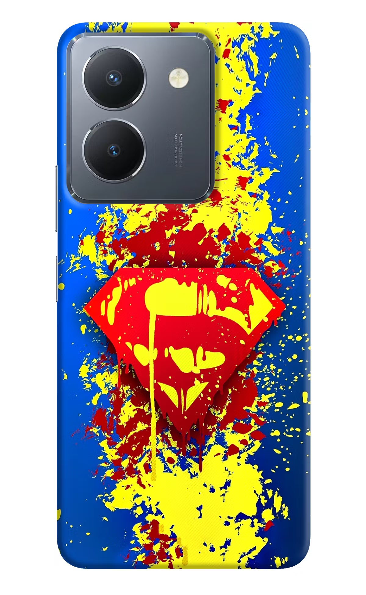 Superman logo Vivo Y36 Hard Case Back Cover by Casekaro