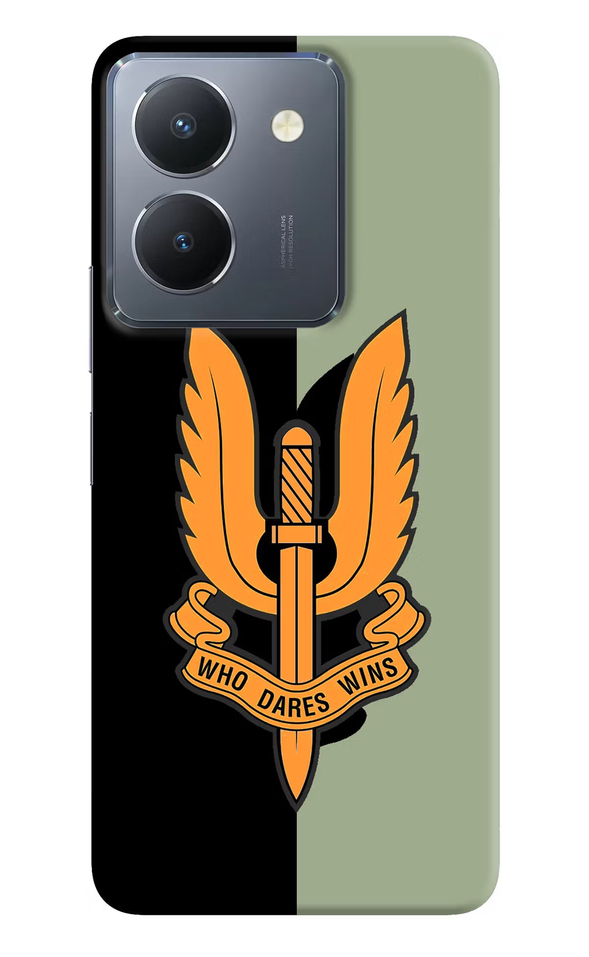 Balidan Logo Vivo Y36 Hard Case Back Cover by Casekaro