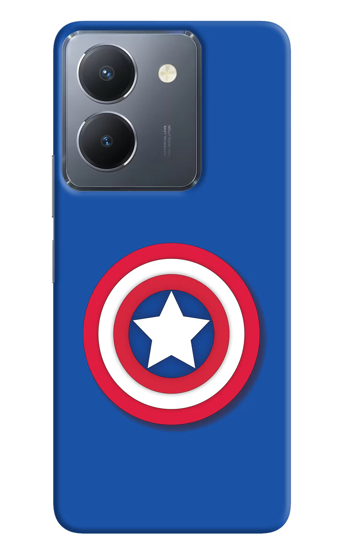 Shield Vivo Y36 Hard Case Back Cover by Casekaro