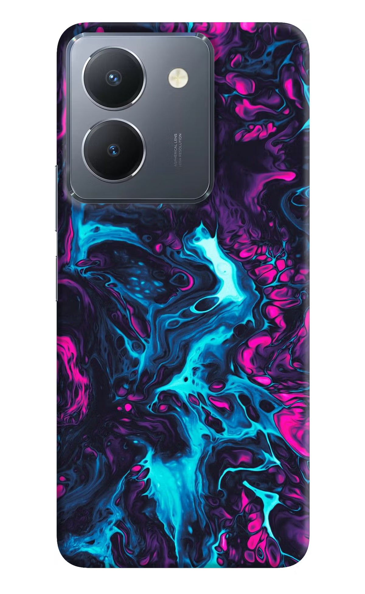 Abstract Vivo Y36 Hard Case Back Cover by Casekaro