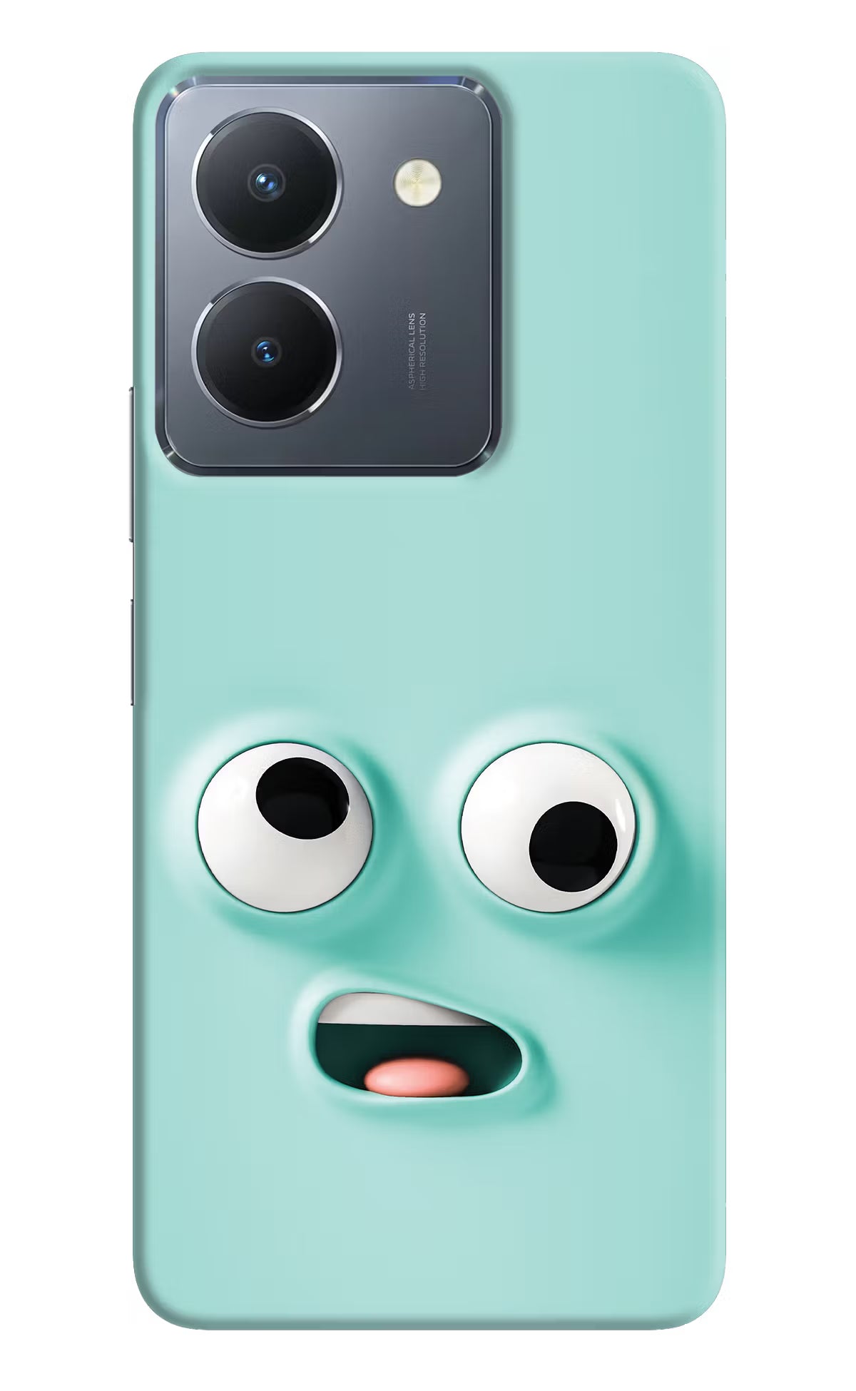 Funny Cartoon Vivo Y36 Hard Case Back Cover by Casekaro