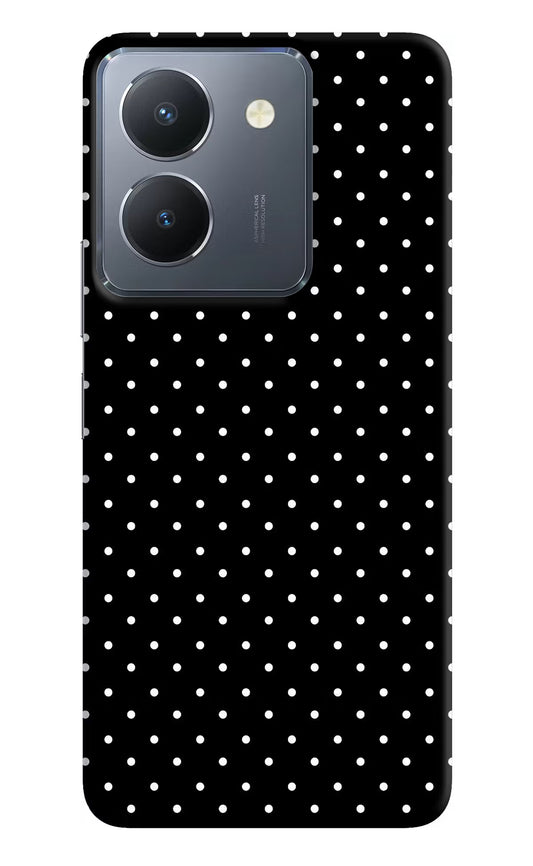 White Dots Vivo Y36 Hard Case Back Cover by Casekaro