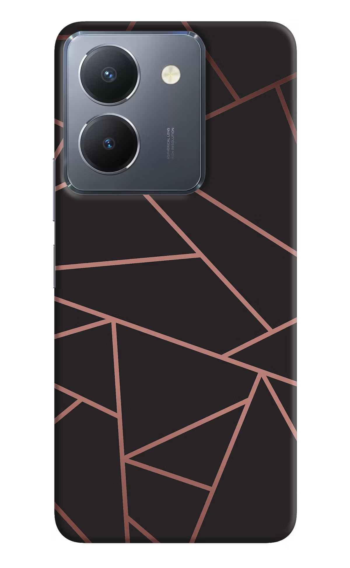 Geometric Pattern Vivo Y36 Hard Case Back Cover by Casekaro