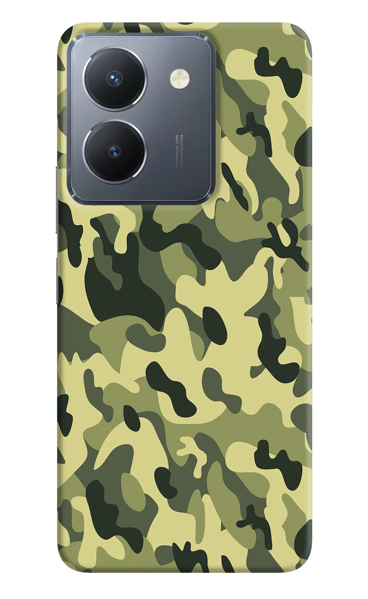 Camouflage Vivo Y36 Hard Case Back Cover by Casekaro