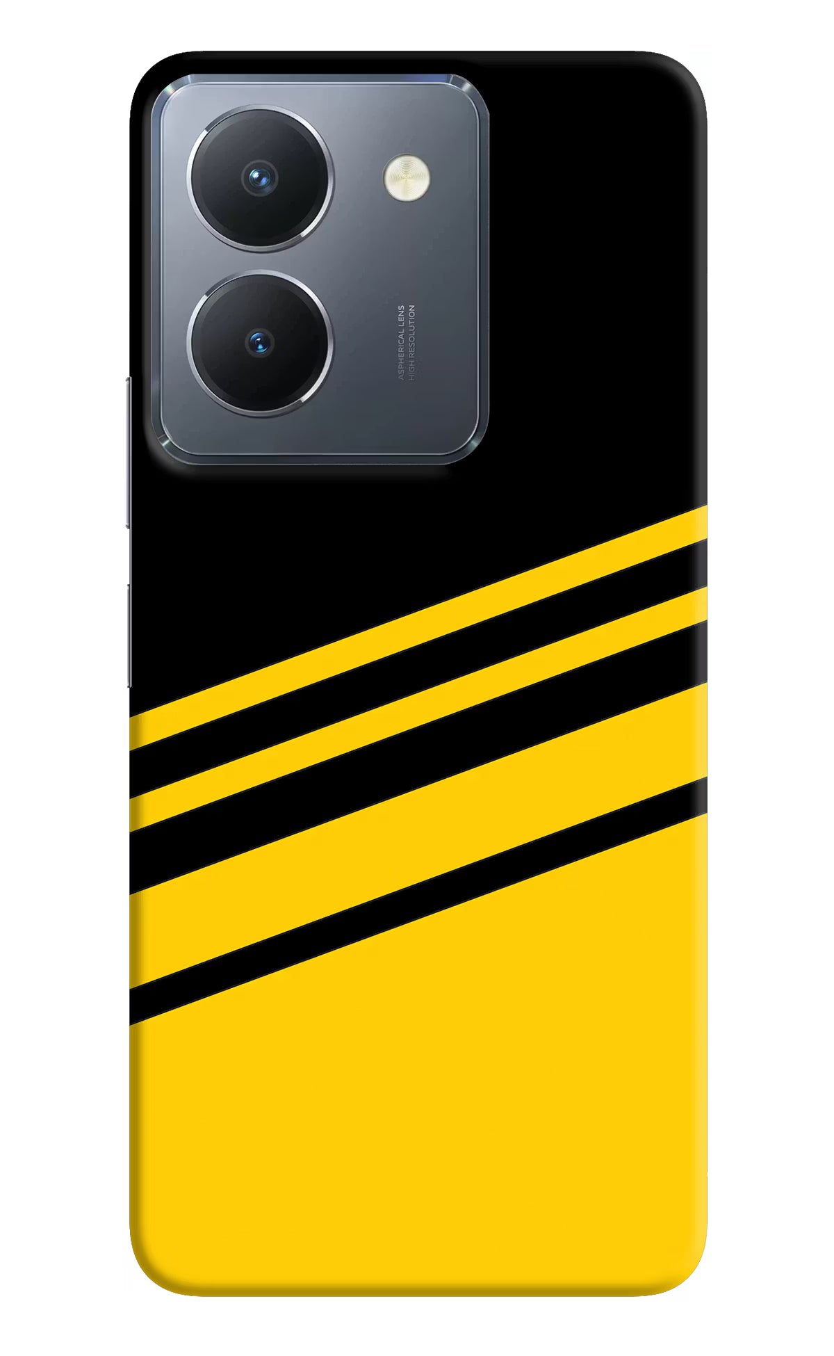 Yellow Shades Vivo Y36 Hard Case Back Cover by Casekaro