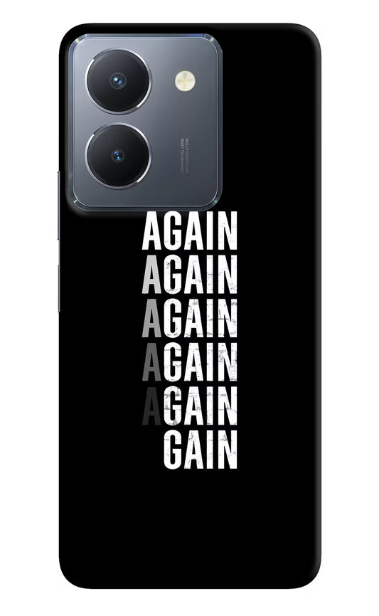 Again Again Gain Vivo Y36 Hard Case Back Cover by Casekaro