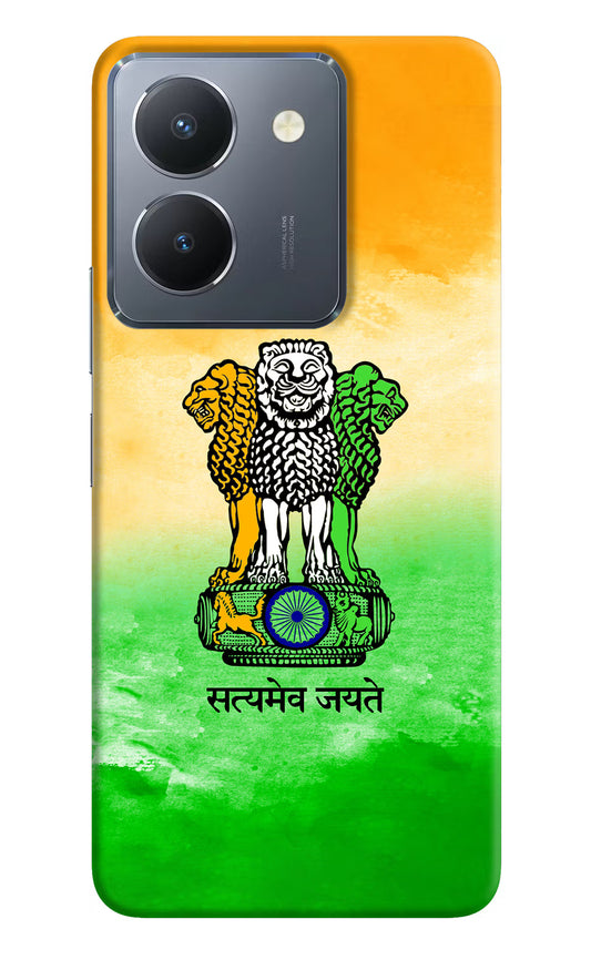 Satyamev Jayate Flag Vivo Y36 Hard Case Back Cover by Casekaro