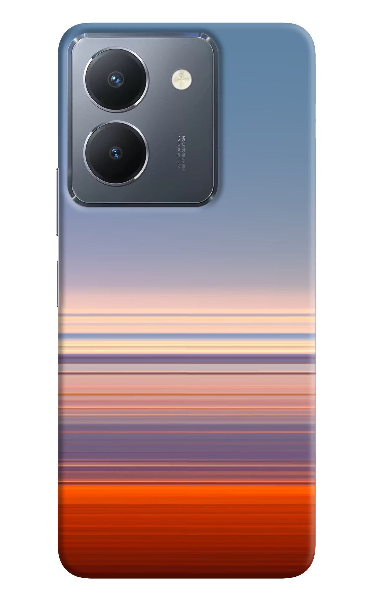 Morning Colors Vivo Y36 Hard Case Back Cover by Casekaro