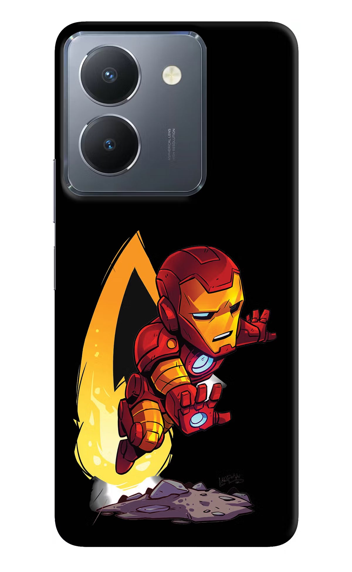 IronMan Vivo Y36 Hard Case Back Cover by Casekaro