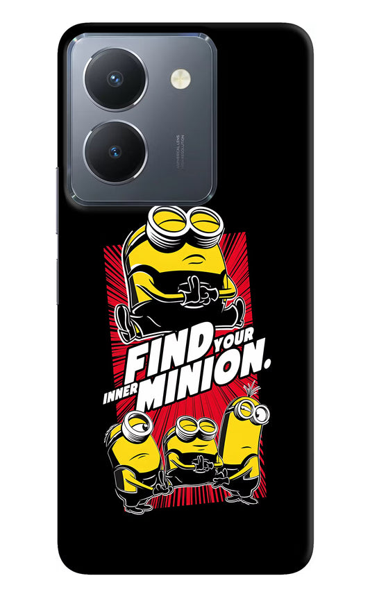 Find your inner Minion Vivo Y36 Hard Case Back Cover by Casekaro