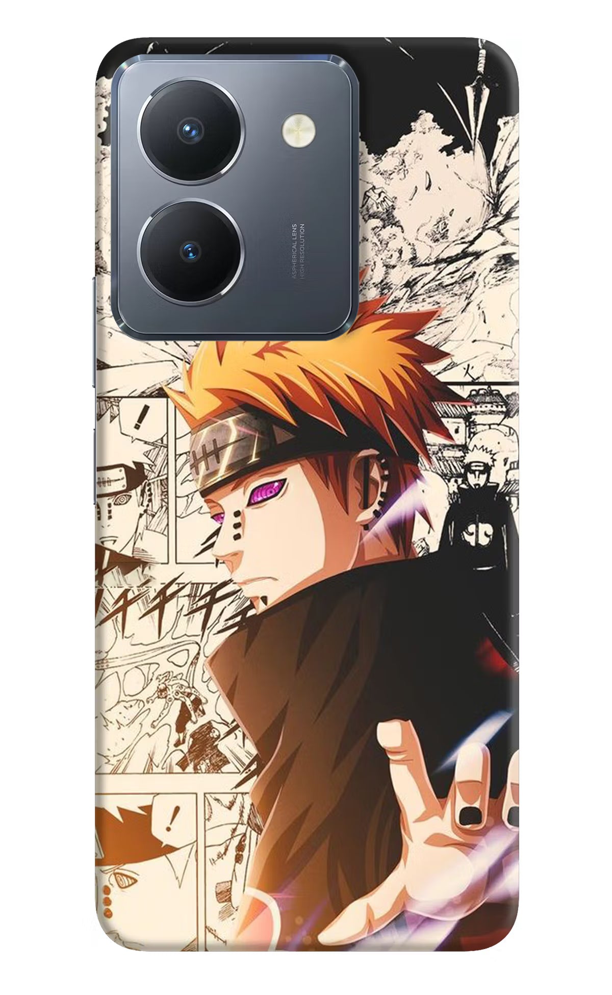 Pain Anime Vivo Y36 Hard Case Back Cover by Casekaro