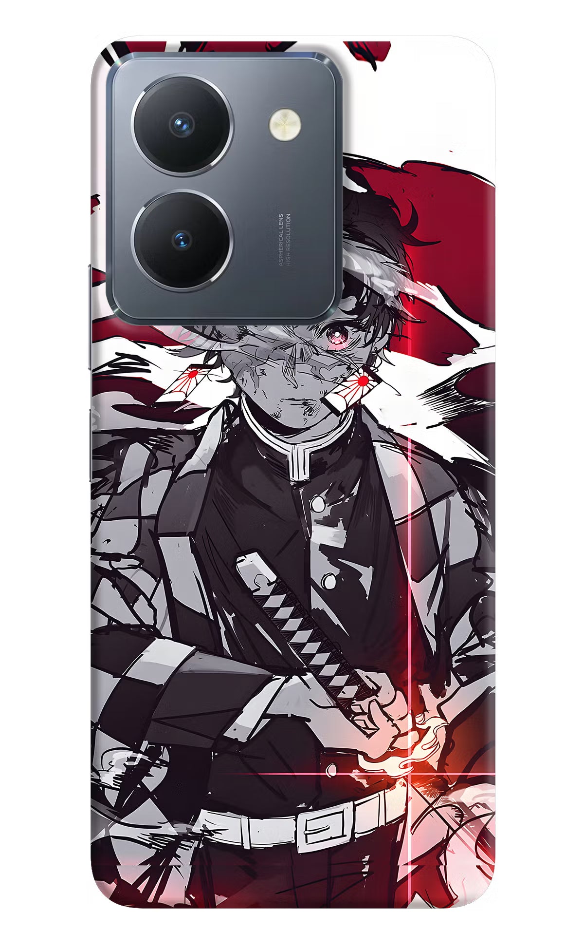 Demon Slayer Vivo Y36 Hard Case Back Cover by Casekaro