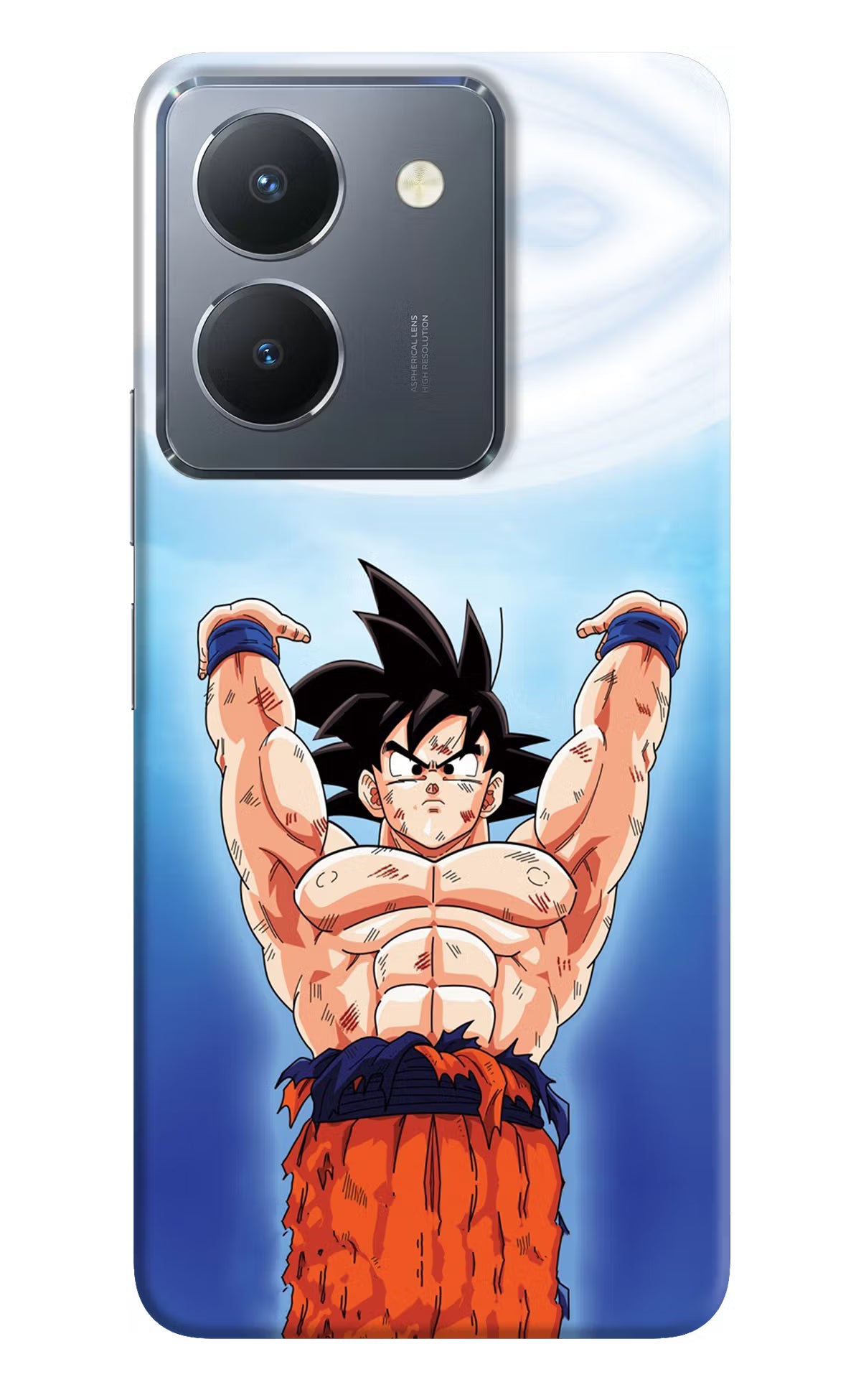 Goku Power Vivo Y36 Hard Case Back Cover by Casekaro