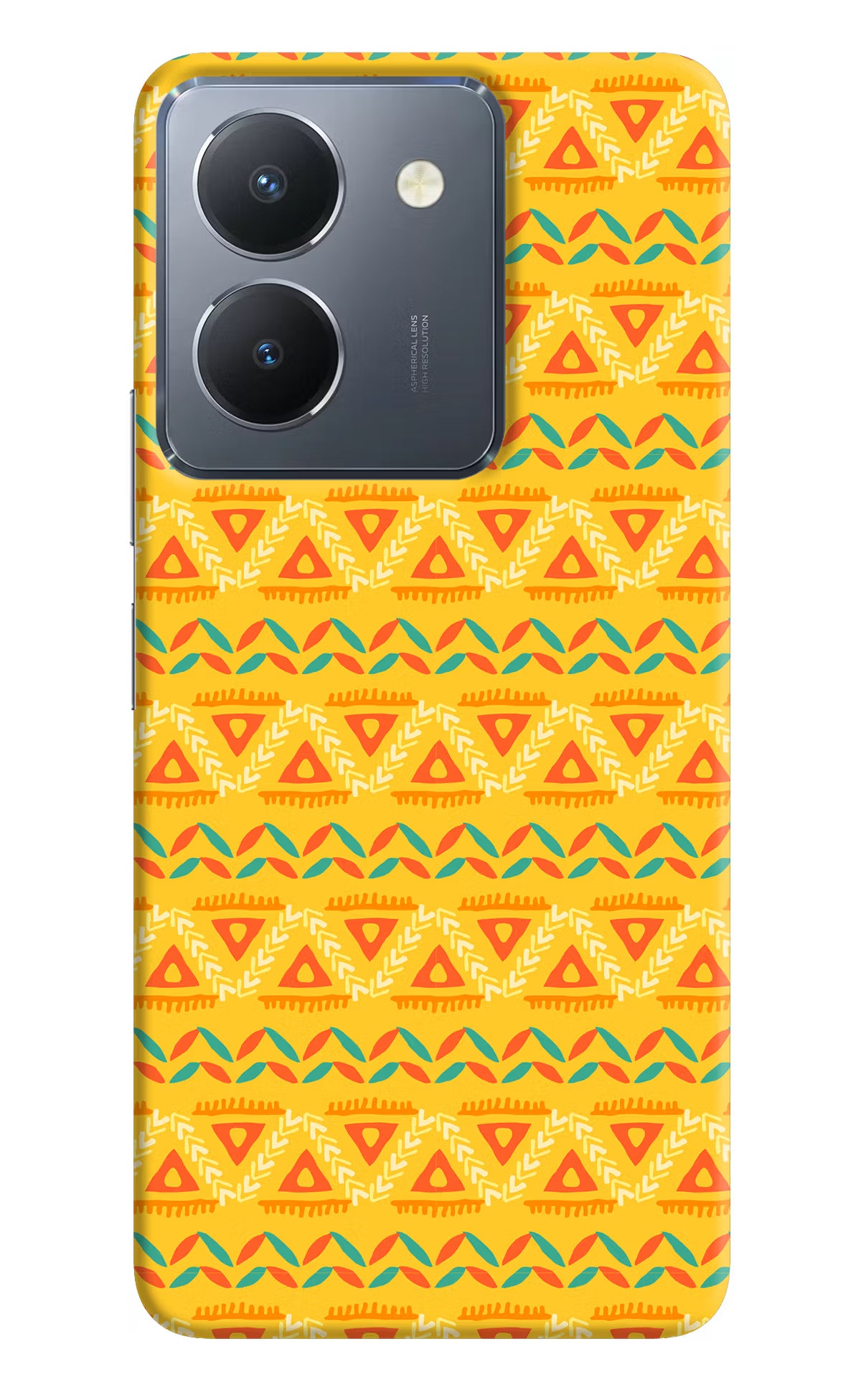 Tribal Pattern Vivo Y36 Hard Case Back Cover by Casekaro