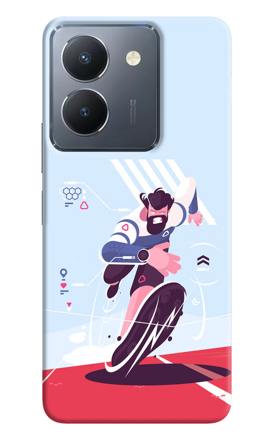 Run Pro Vivo Y36 Hard Case Back Cover by Casekaro