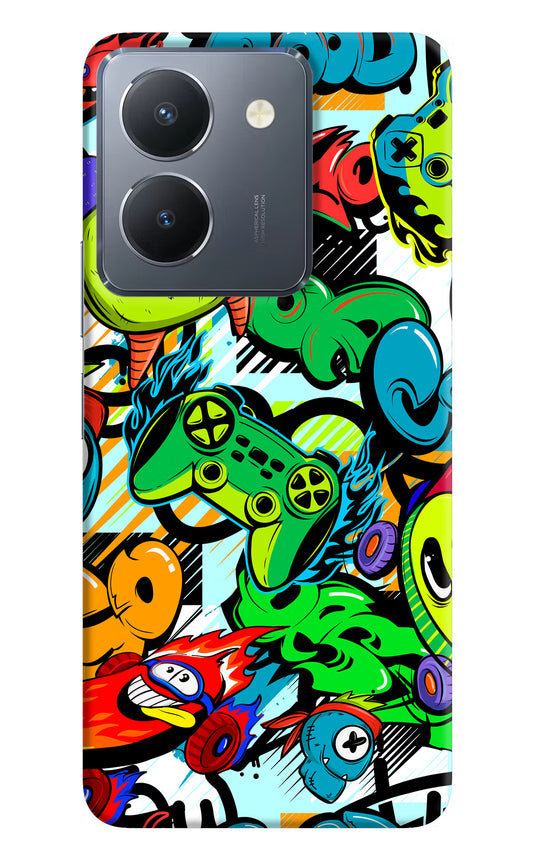 Game Doodle Vivo Y36 Hard Case Back Cover by Casekaro