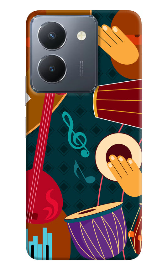 Music Instrument Vivo Y36 Hard Case Back Cover by Casekaro