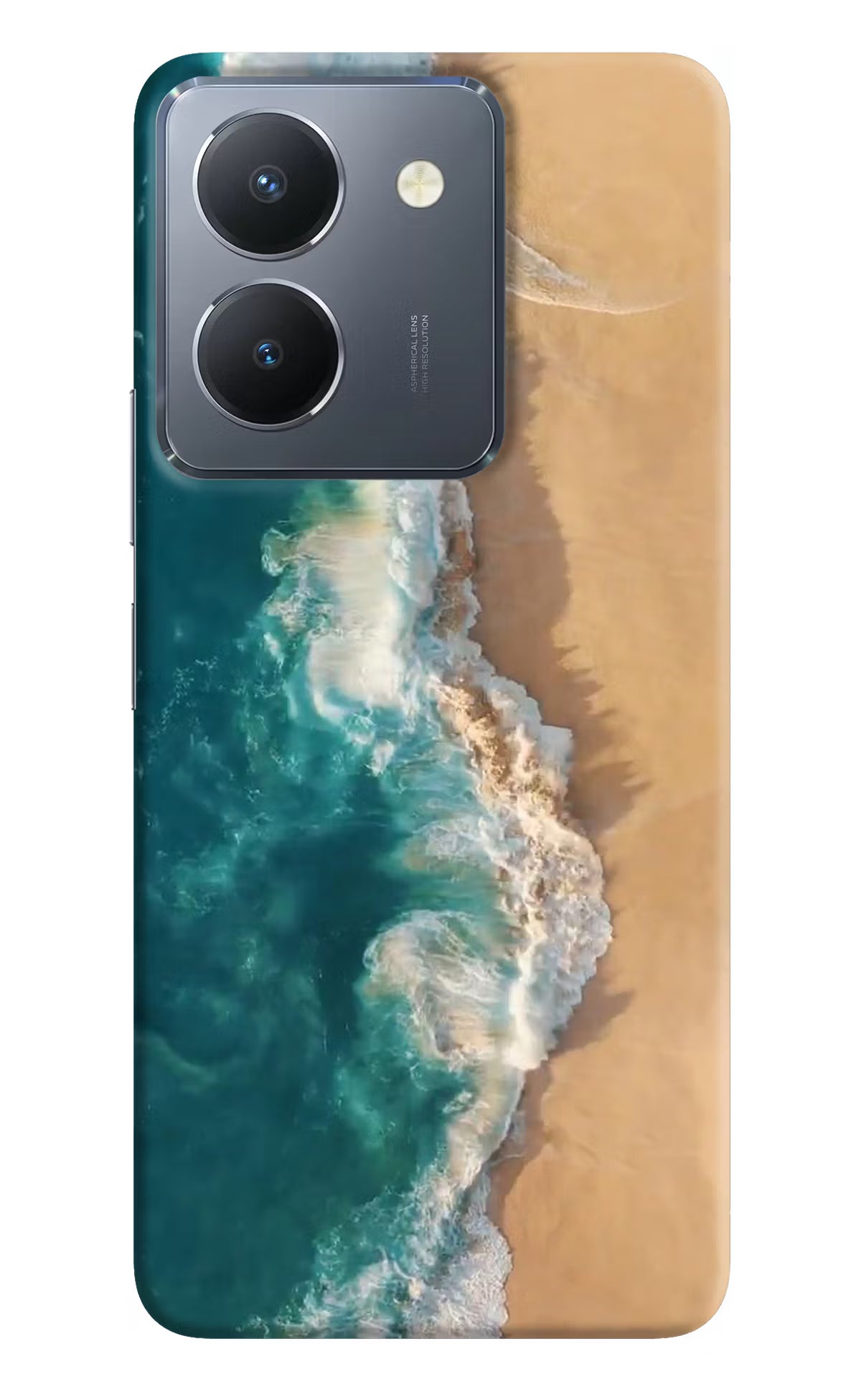 Ocean Beach Vivo Y36 Hard Case Back Cover by Casekaro