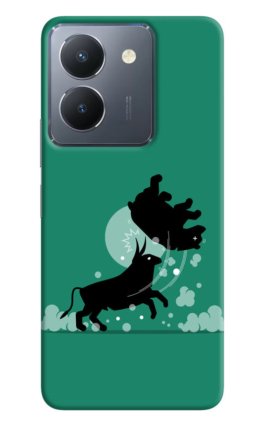 Bull Conqueror Vivo Y36 Hard Case Back Cover by Casekaro