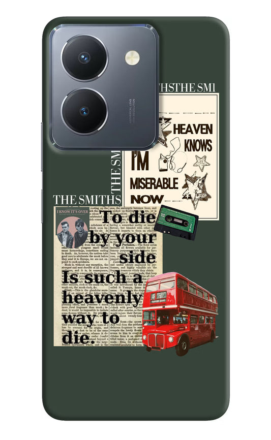 The Smiths Vivo Y36 Hard Case Back Cover by Casekaro
