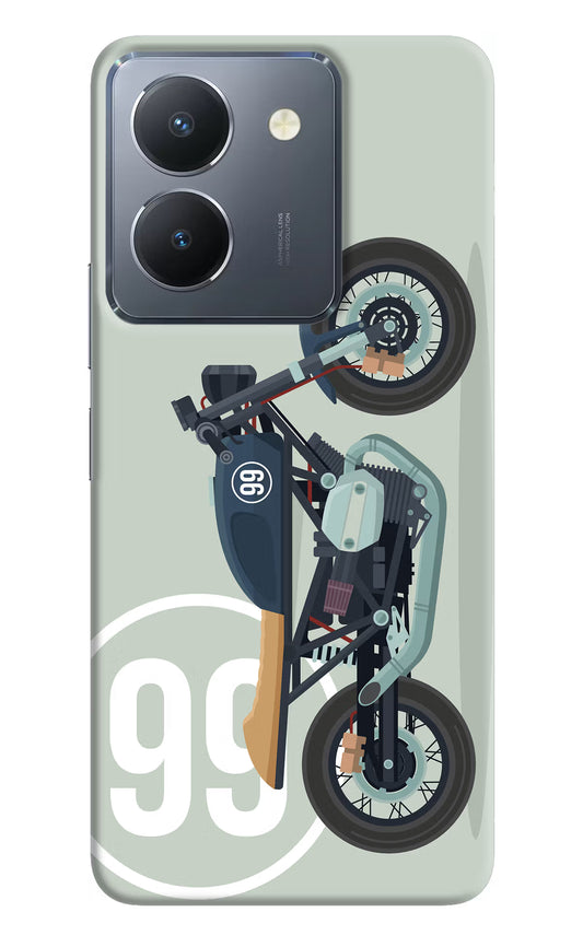 Classic Cafe Racer 99 Vivo Y36 Hard Case Back Cover by Casekaro