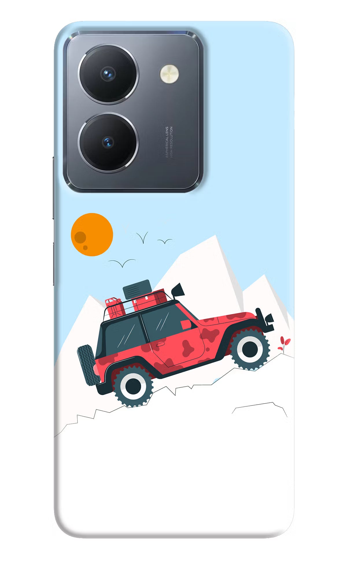 Mountain Trail Beast Vivo Y36 Hard Case Back Cover by Casekaro