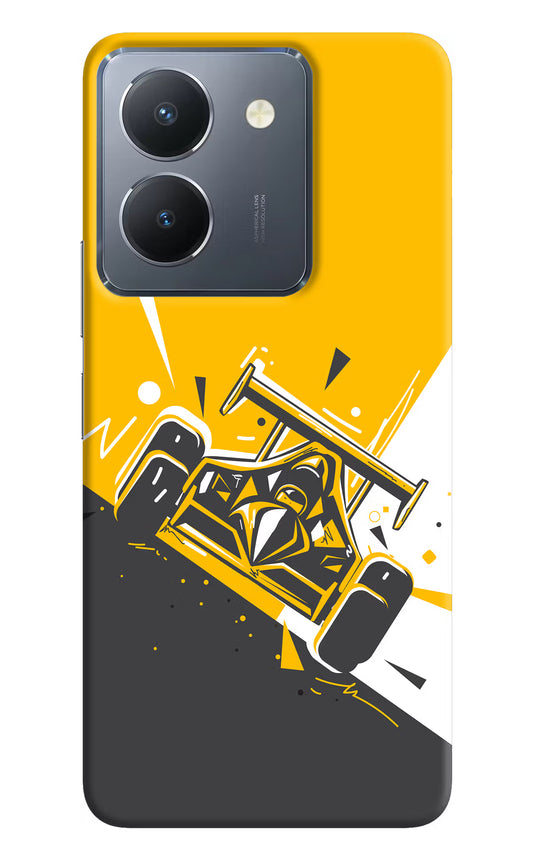 Track King Vivo Y36 Hard Case Back Cover by Casekaro