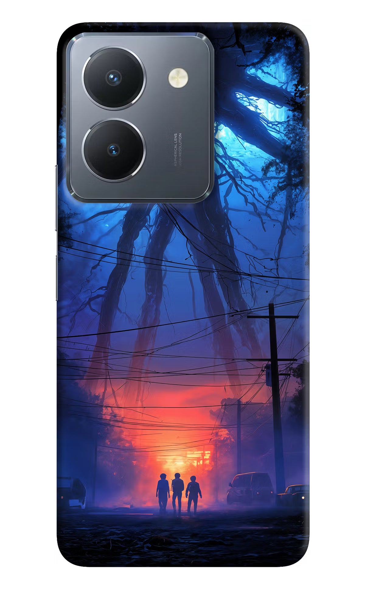 Ordinary Things Shadow Vivo Y36 Hard Case Back Cover by Casekaro