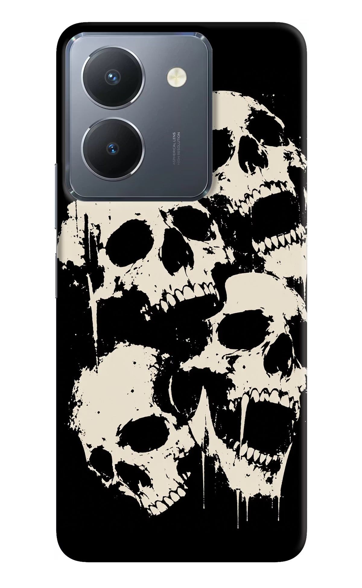 Dead Stack Vivo Y36 Hard Case Back Cover by Casekaro