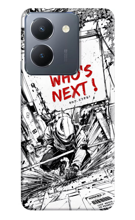 Who's Next Vivo Y36 Hard Case Back Cover by Casekaro