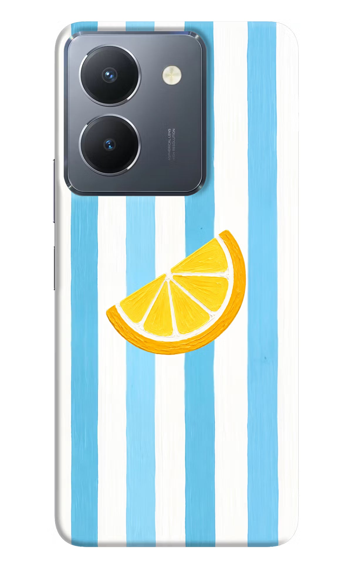 Summer Lemon Vivo Y36 Hard Case Back Cover by Casekaro