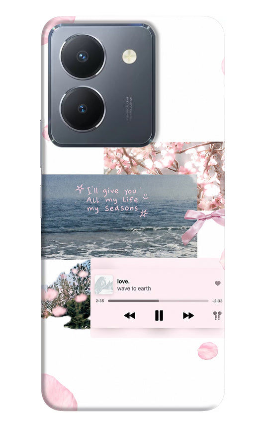 Wave to earth Vivo Y36 Hard Case Back Cover by Casekaro