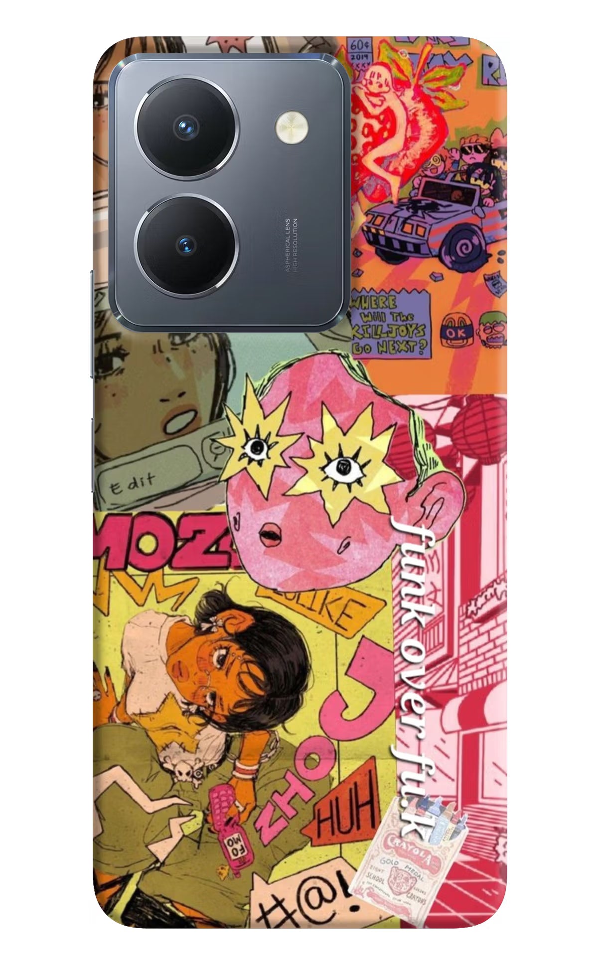 Funkover Vivo Y36 Back Cover