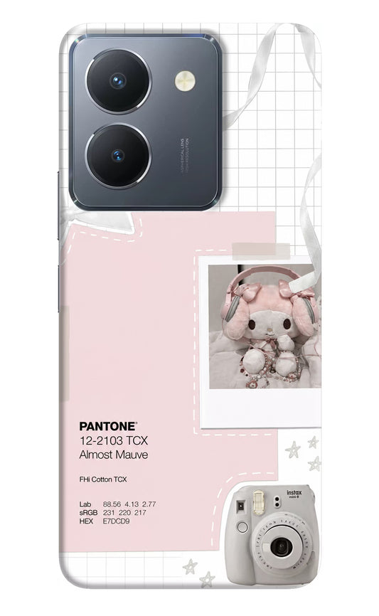 Pantone Asthetic Vivo Y36 Hard Case Back Cover by Casekaro