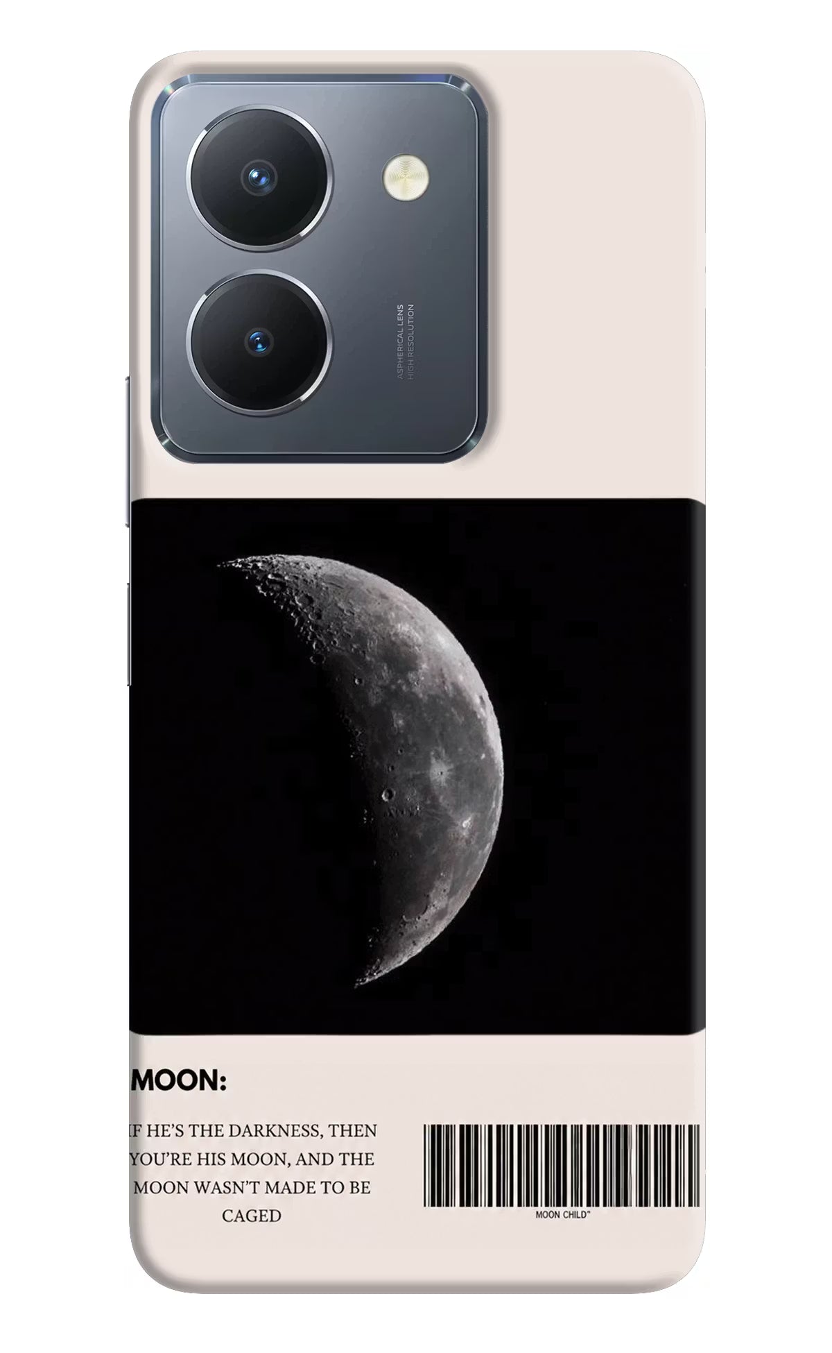 Moon Phase Vivo Y36 Back Cover