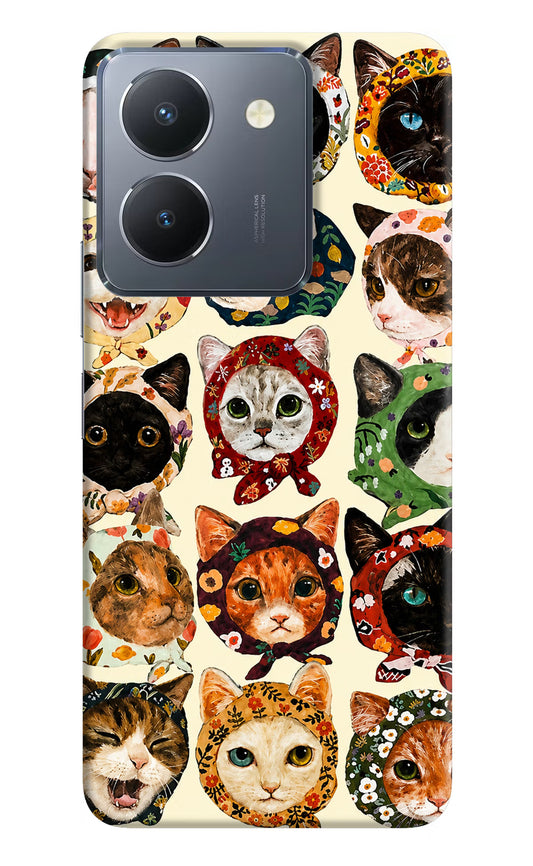 Cool Cat Vivo Y36 Hard Case Back Cover by Casekaro