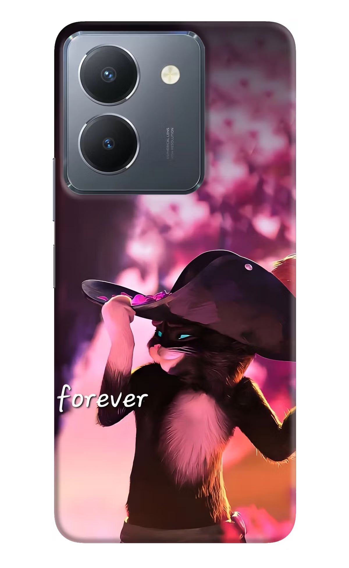 Forever Cat Vivo Y36 Back Cover