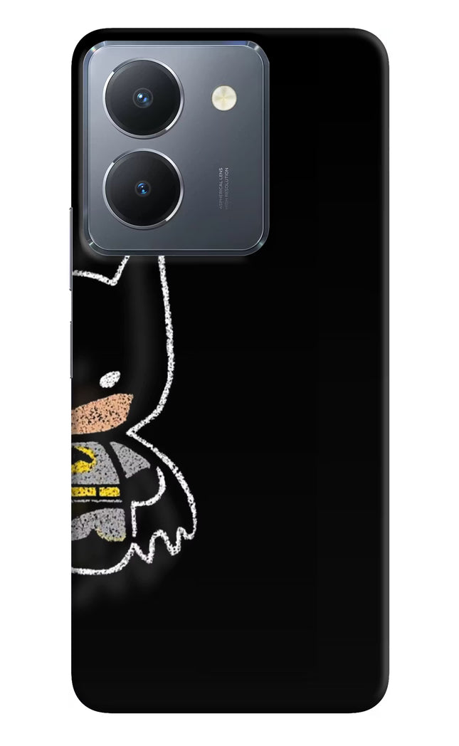 Bat Kitty Vivo Y36 Hard Case Back Cover by Casekaro
