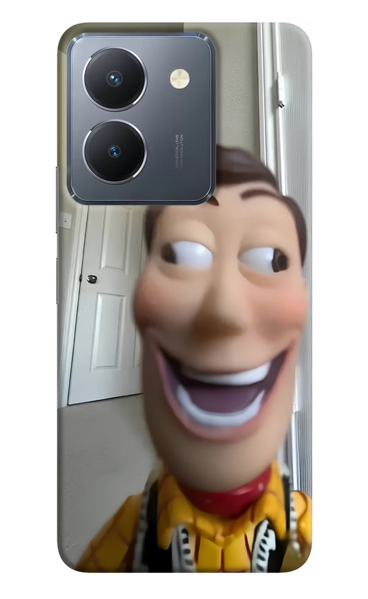Side Eye Woody Vivo Y36 Hard Case Back Cover by Casekaro