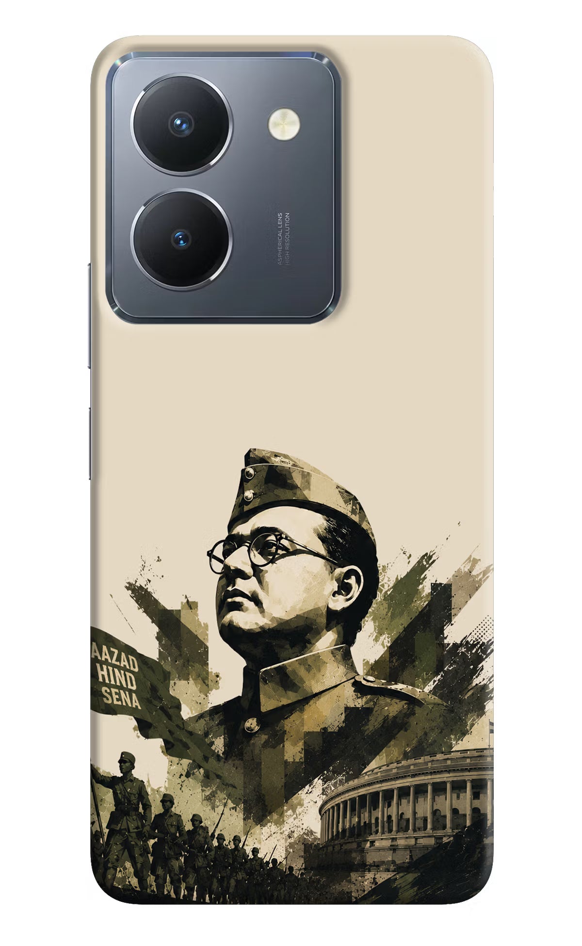 Netaji Rising Vivo Y36 Back Cover