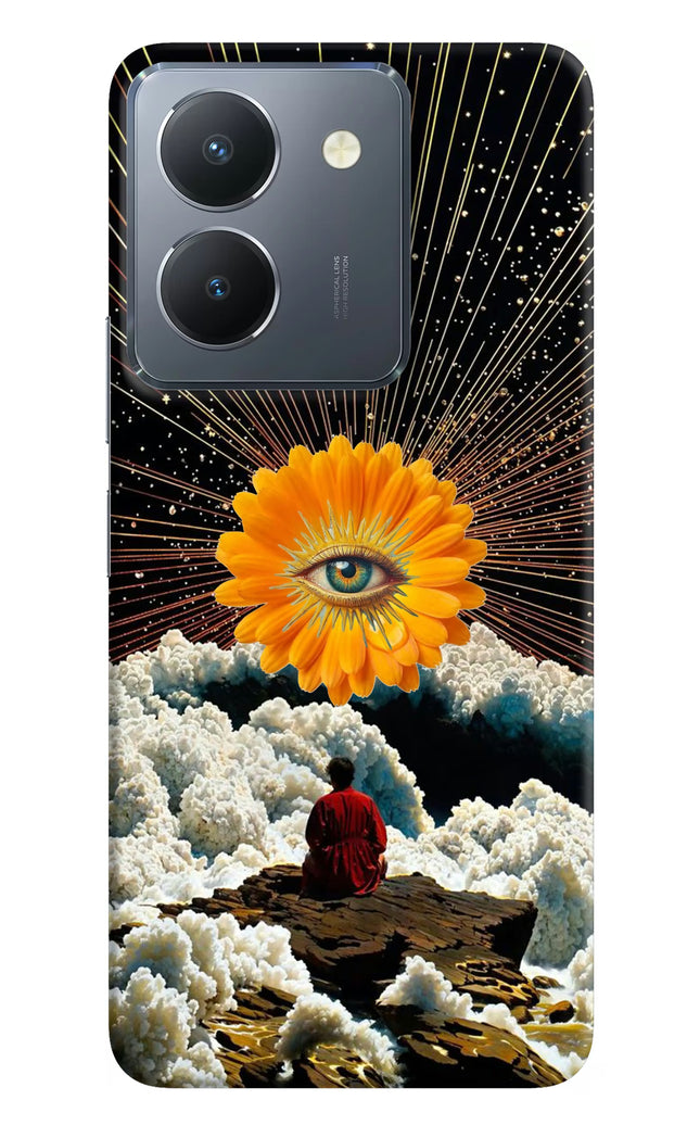 Cosmic Flower Vivo Y36 Hard Case Back Cover by Casekaro