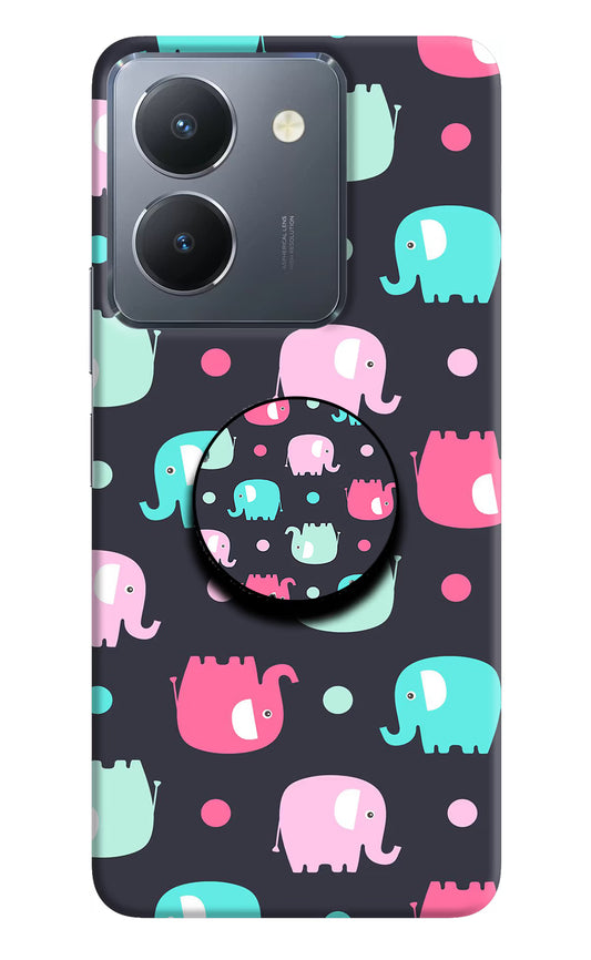 Baby Elephants Vivo Y36 Pop Case by Casekaro