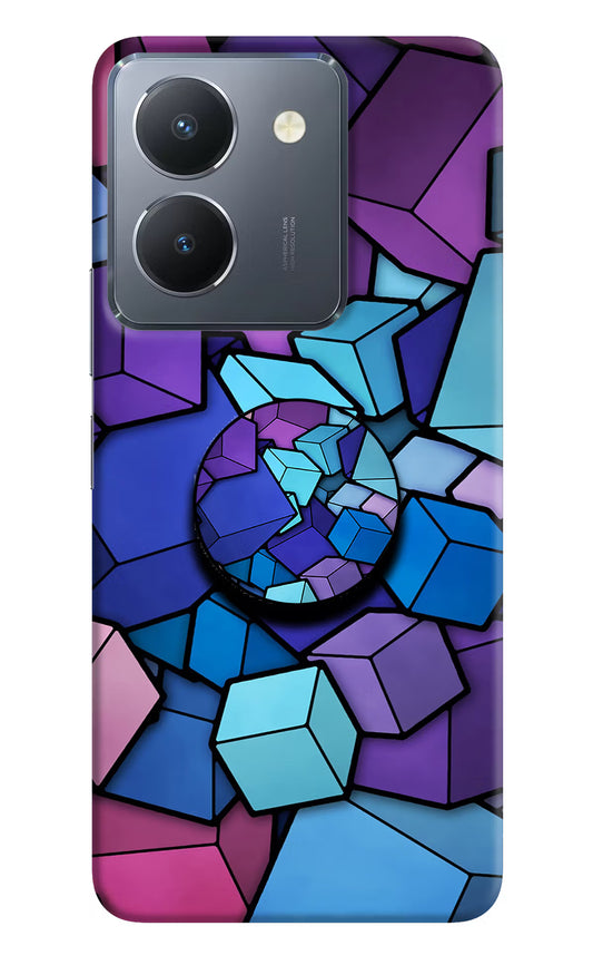 Cubic Abstract Vivo Y36 Pop Case by Casekaro