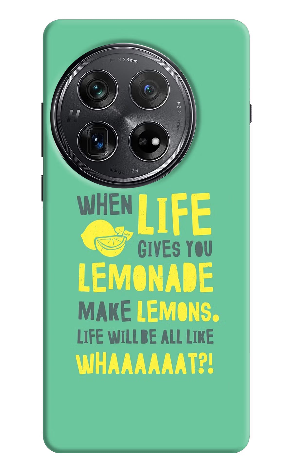 Quote Oneplus 12 Hard Case Back Cover by Casekaro