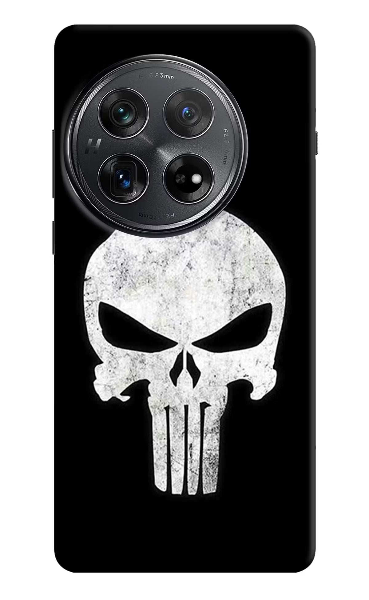 Punisher Skull Oneplus 12 Hard Case Back Cover by Casekaro