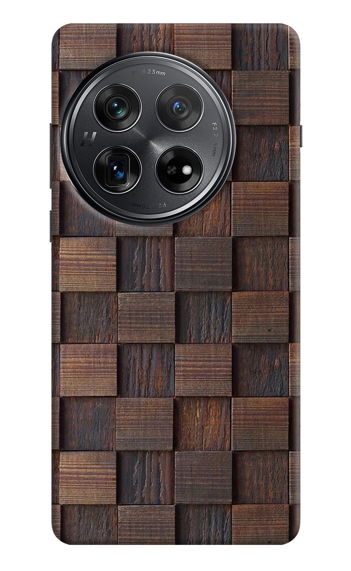 Wooden Cube Design Oneplus 12 Back Cover