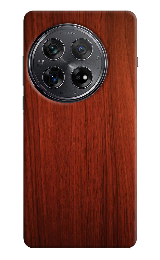 Wooden Plain Pattern Oneplus 12 Hard Case Back Cover by Casekaro